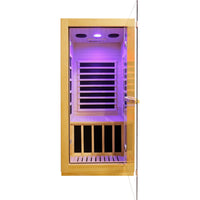 infrared sauna room single room - Home Spa Life