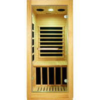 infrared sauna room single room - Home Spa Life