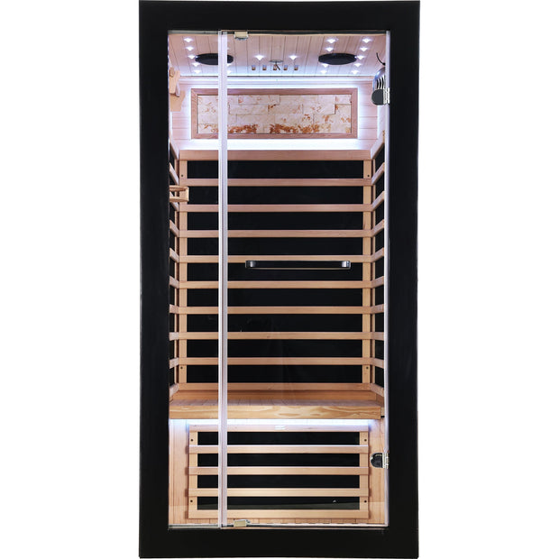 Single-person starlight ceiling lighting sauna - Home Spa Life