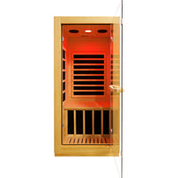 infrared sauna room single room - Home Spa Life