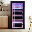 Single-person starlight ceiling lighting sauna - Home Spa Life