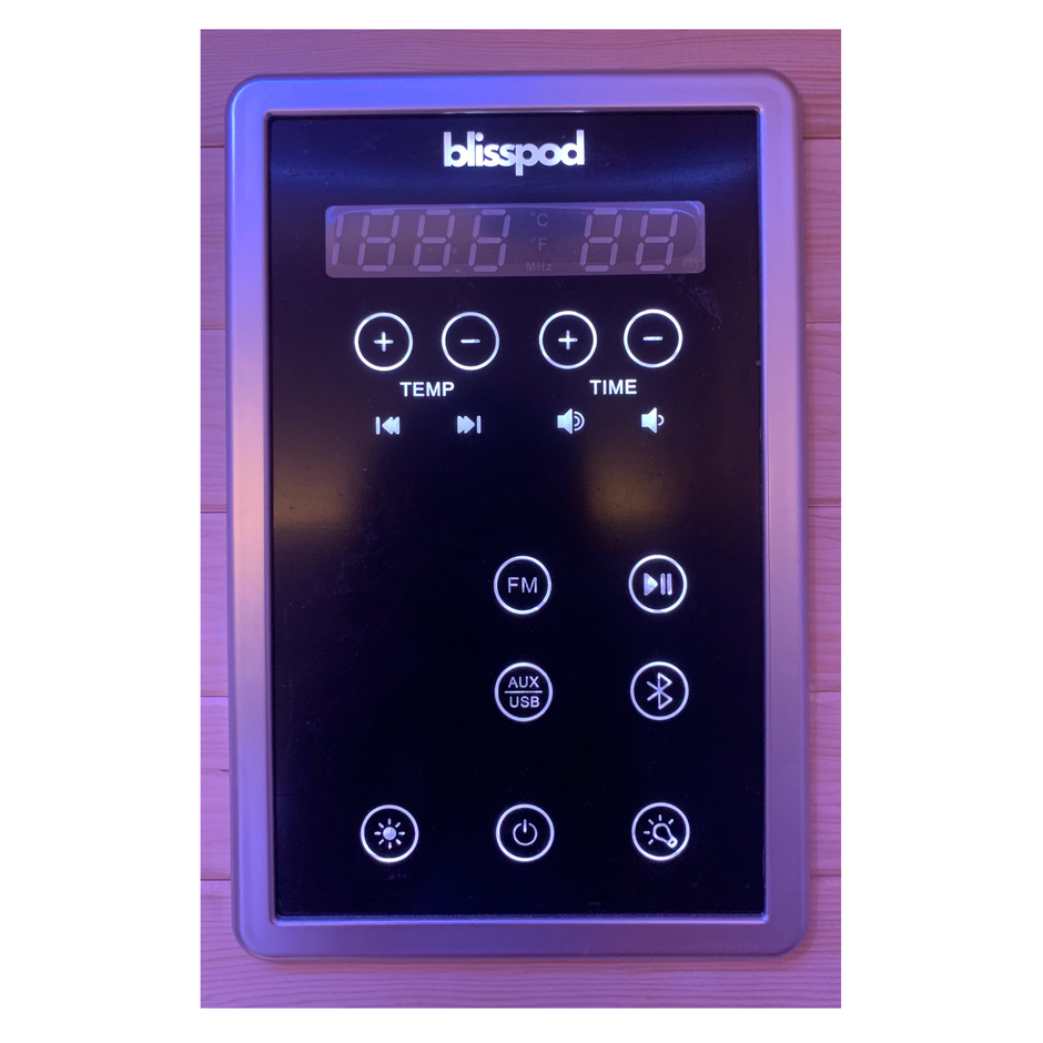 Blisspod | Bergen | Full Spectrum Ultimate Indoor Sauna | Red Light Therapy | 2 Person