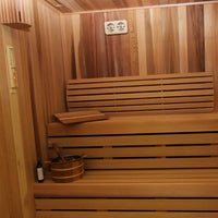 Carbon Smart Saunas - 8' x 8' x 8' - by Finnish Sauna Builders