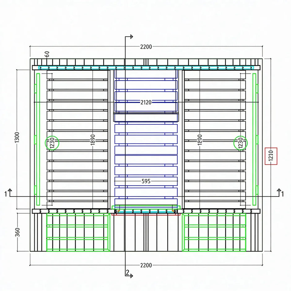 Helsinki Finnish Barrel Sauna with Terrace and WiFi Heater - Finnish Sauna Builders