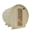 Tampere Finnish Barrel Sauna with WiFi Heater - Finnish Sauna Builders