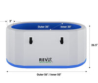RevX Inflatable Tub Classic - Home Spa Life