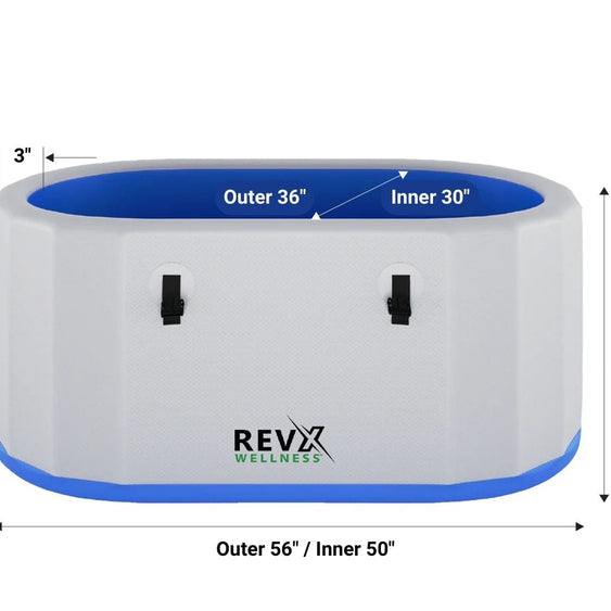 RevX Inflatable Tub Classic - Home Spa Life