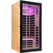 Single-person starlight ceiling lighting sauna - Home Spa Life