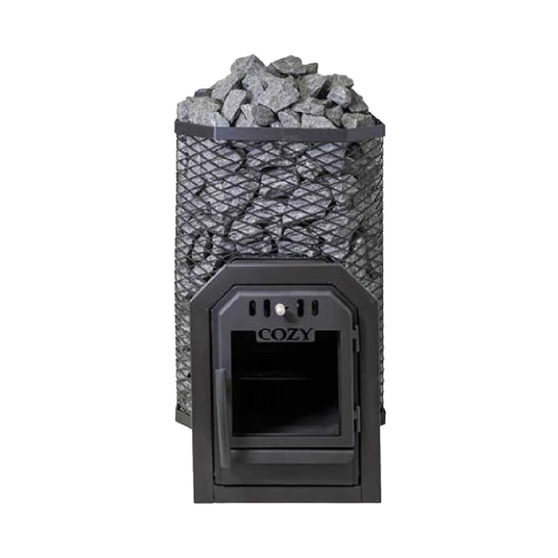 Cozy Heat Thru-Wall Wood Fired Sauna Heater Stove [COZY TW]