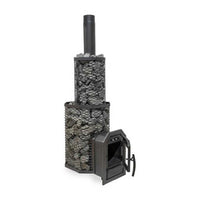 Cozy Heat Thru-Wall Wood Fired Sauna Heater Stove [COZY TW] (SAK82634)