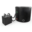 Glaciara XT46 industrial water chiller, titanium construction, front view