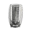 Heliosa TitanGuard sauna heater with stainless steel exterior and control panel.