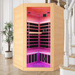 Canadian hemlock pentagonal double sauna - Home Spa Life