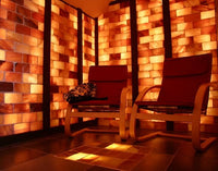 Himalayan Salt Sauna 8' x  4' Surface Area - 35 Sq feet