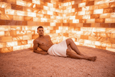 Himalayan Salt Sauna 8' x  4' Surface Area - 35 Sq feet
