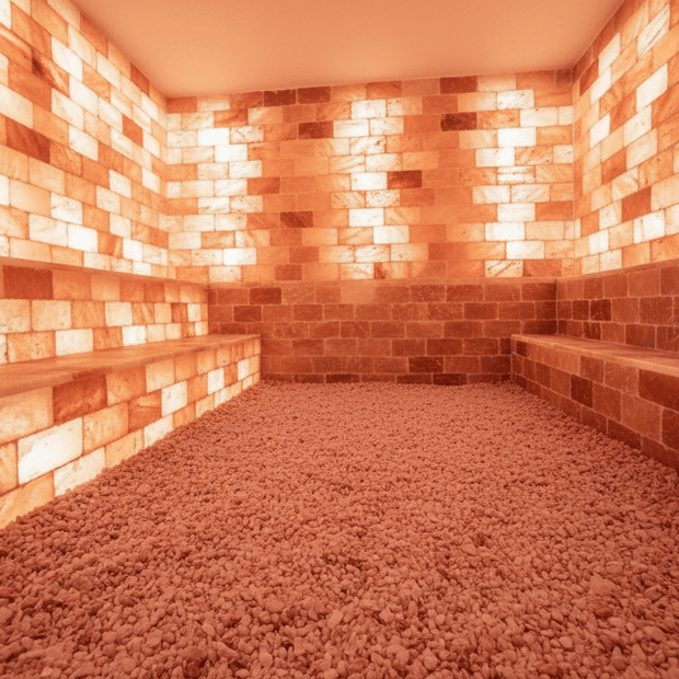 Himalayan Salt Sauna 8' x  4' Surface Area - 35 Sq feet