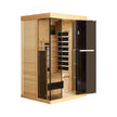 Thermora Valen 2-person FAR infrared sauna with panoramic tempered glass